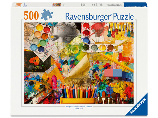 Puzzle 500 db - Art studio