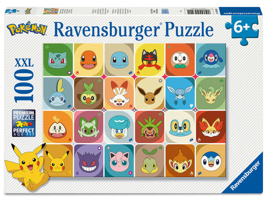 Puzzle 100 db - Pokémon