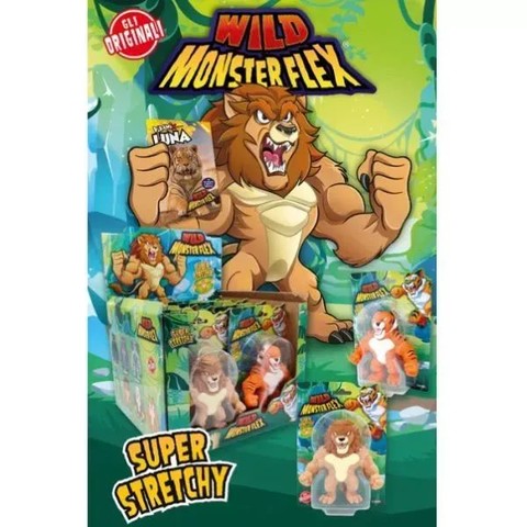 Monsterflex Vadállatok - nyújtható figura