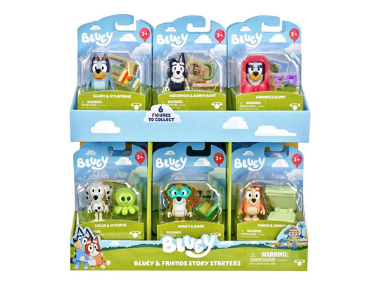 Bluey Figura 1-Es Csomag