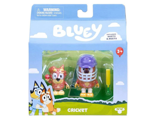 Bluey Figura Dupla Csomag Cricket