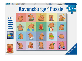 Puzzle 100 db - Capybara