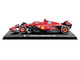 Bburago 1/24 F1 KIT versenyautó pilótával - Ferrari/Leclerc