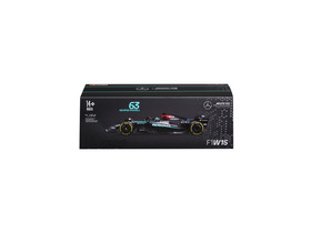 Bburago 1/24 F1 versenyautó - MB AMG W15 E Performance/Russel sisakkal