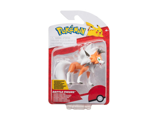 Pokémon játékfigura - Lycanroc 5 cm
