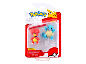 Pokémon 2 db-os figura csomag - Magby és Squirtle