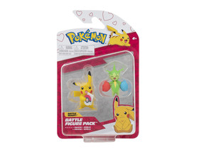 Pokémon 2 db-os figura csomag - Posalia és Valentin napi Pikachu