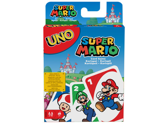 UNO kártya Super Mario