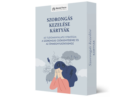 Szorongás kezelése kártyák