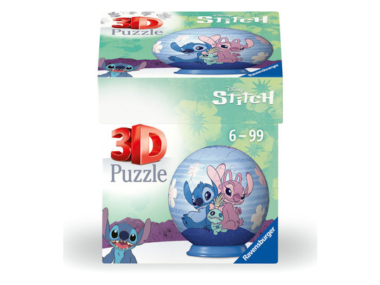 Puzzle 3D 54 db -  Stitch&Angel