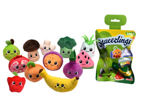 Squeezlings gyümi plüssok többféle