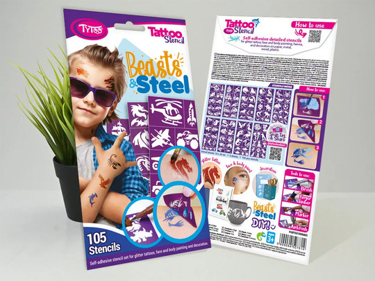 TyToo Beasts & Steel sablon szett
