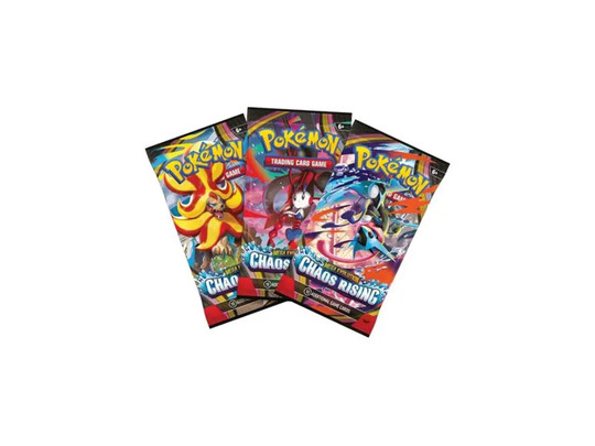 Pokémon kártya ME04 Chaos Rising-3pcs Pack