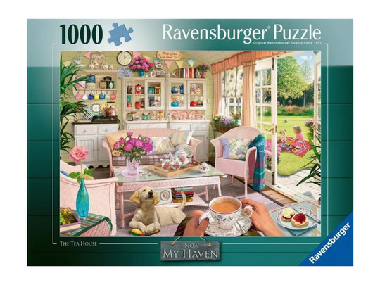 Puzzle 1000 db - Teaház
