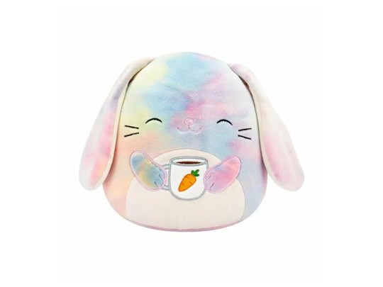 Squishmallows 20cm - Candy, a nyuszi répás csészével