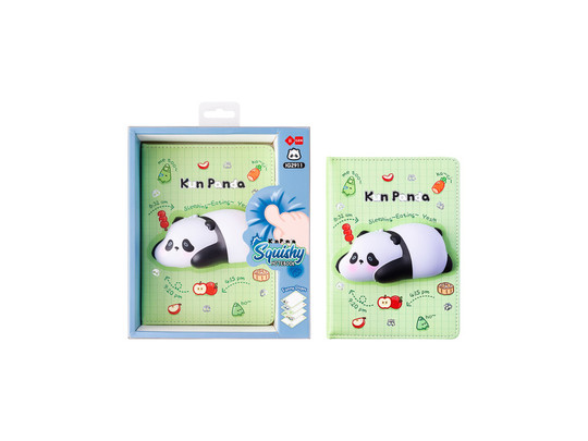 Pandás squishy füzet 96 oldalas