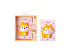 Mókusos squishy füzet