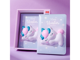 Unikornisos mini squishy füzet