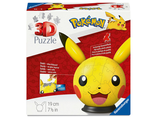 Puzzle 3D 73 db - Pikachu