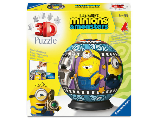 Puzzle 3D 72 db - Minyonok 3