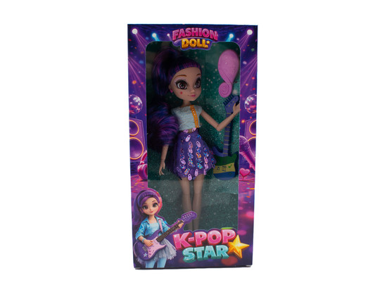 K-pop lány baba 27cm 3 féle