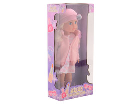 Divatbaba dobozban 35cm 2 féle
