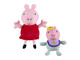 Peppa Malac: Peppa és babamalac plüssfigura szett