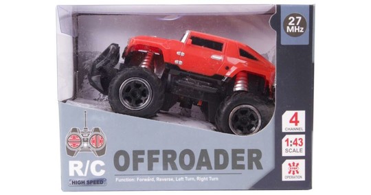 Offroader távirányítós terepjáró - 1:43, többféle