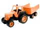 Mûanyag traktor utánfutóval 68 cm - többféle