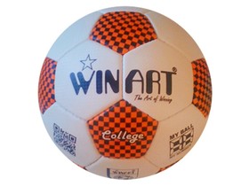 College No. 5 focilabda - narancs-fekete, 22 cm