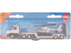 SIKU Vontató kamion és helikopter 1:55 - 1610