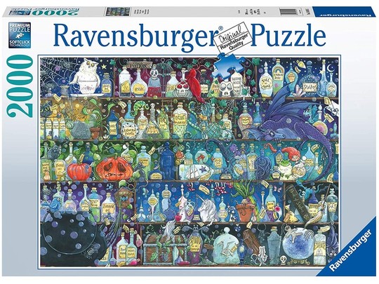 Ravensburger Puzzle 2000 db A méregkeverõ szekrény