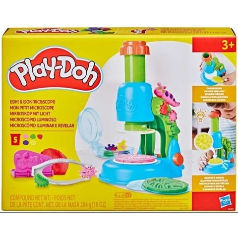 Play-doh csodamikroszkóp játékkészlet