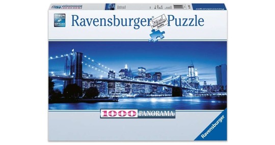 Puzzle 1000 db panorama - New York fényei 15050