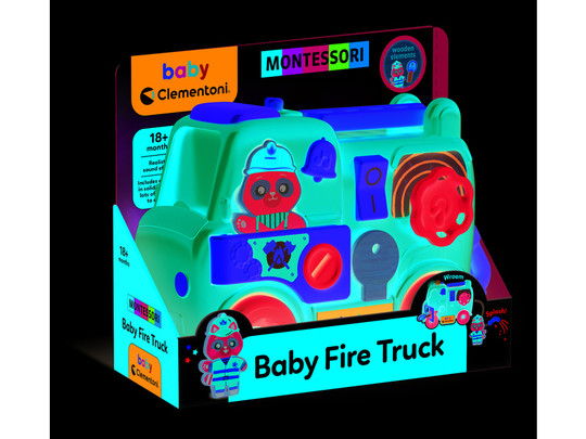 Baby Clementoni Montessori Tûzoltó autó