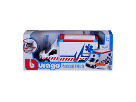 Bburago Mentõautó hordággyal