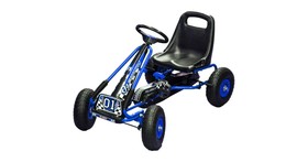 Pedálos gokart - 30 kg, kék