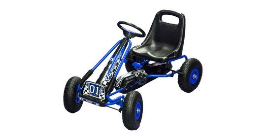 Pedálos gokart - 30 kg, kék