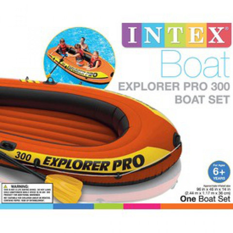Intex 58358 Explorer csónak szett  244x117x36 cm