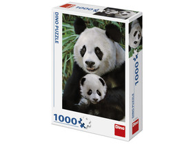 Dino Puzzle 1000 db - Pandák
