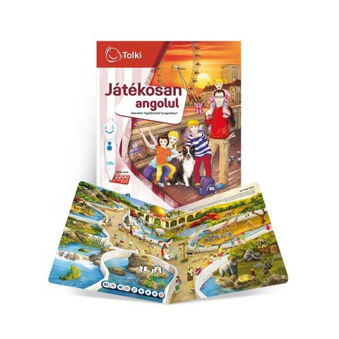 Tolki interaktív könyv - Játékosan angolul