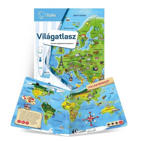 Tolki interaktív könyv - Világatlasz