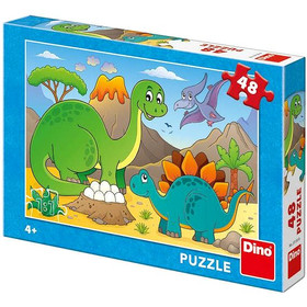 Puzzle 48 db - Dínók 371309