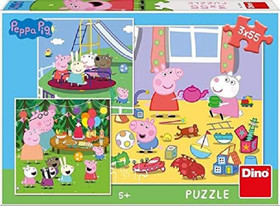 Puzzle 3*55 db - Peppa 335356