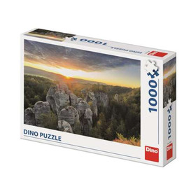 Puzzle 1000 db - Sziklás hegység 532823