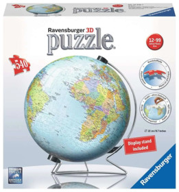 Puzzleball 540 db - Földgömb