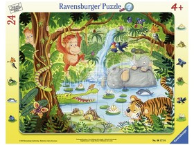 Puzzle 24 db - A dzsungelben 06171