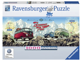 Puzzle 1000 db - VW kisbuszok