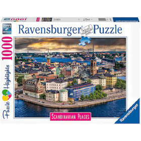 Puzzle 1000 db - Stockholm, Svédország