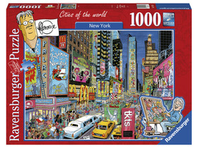 Ravensburger: Puzzle 1000 db - New York